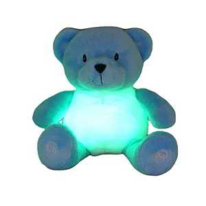 Giocattoli di peluche orso luci notturne musicali pancia per bambino che dorme panda bear - Product Image 2