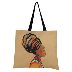 Wholesales Raw Material <b>Canvas</b> Fabric Organic Cotton Tote Folding Shopping Bag - Product Image 1