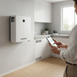 HLVD16 Low Voltage Household Energy Storage <b>Battery</b> Wall Mounted Lithium <b>Battery</b> Storage Unit For Energy <b>Backup</b> Power Supply - Product Image 4