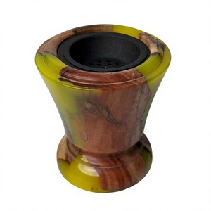 Hand-Made Wood Resin Incense Burner Sandalwood Aromatic Diffuser All-Season <b>Home</b> Office <b>Decor</b> Ramadan Eid <b>Decor</b> <b>Unique</b> Style - Product Image 1
