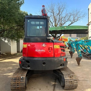 Excavadora usada Kubota KX163 de 5 toneladas a la venta, maquinaria de movimiento de tierras con componentes centrales, cojinete de bomba de engranajes de Motor - Product Image 4