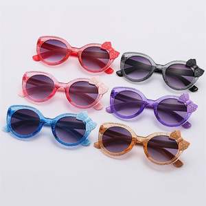 Gafas de Sol para Niñas con Lazo Decorativo, Modelo 2025, Protección UV400, Estilo Ojo de Gato, Venta al Por Mayor - Product Image 2