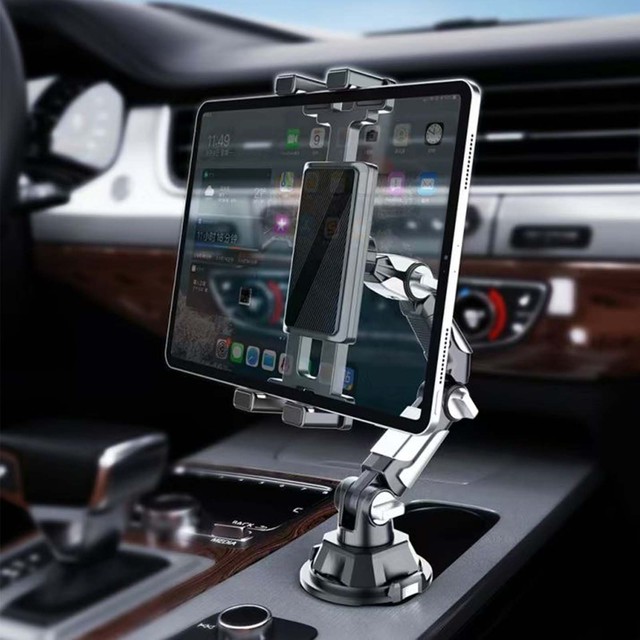 Car Phone Holder for Cars Cup, Phone Mount,Multi Joint Long Arm 360 ° Rotatable Phone Stand