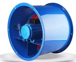 HUAYI vertical direction air circulation fan air mixed flow blower for poultry farm/chicken house
