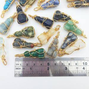 Nuovi arrivi pietra preziosa naturale mini uomo pene mix materiale cristalli guarigione dildo pietre filo avvolto ciondolo per creazione di gioielli - Product Image 4