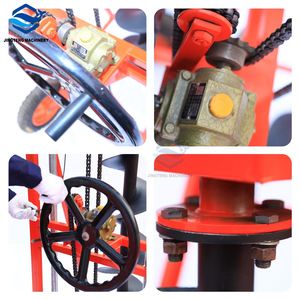 Boomaanplant Gebruik Grondgraafmachine Benzine Dieselmotor Aarde Vijzel Aangepaste Boor Specificaties - Product Image 3