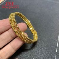 Sansheng Sanshi Flash Disco Perlen Vietnam Gold Dreiring Ausziehbares Memory-Elastik-Armband Großhandel