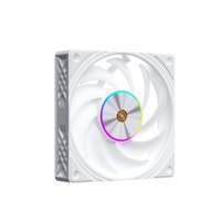 Nouveau dernier ventilateur de refroidissement PC noir blanc 120mm ventilateur de châssis d'ordinateur ARGB refroidissement silencieux pour accessoire de boîtier d'ordinateur CPU