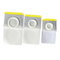 Parche de Yeso No Tejido Circular Vacío para Puntos de Acupuntura Abdominal, Suministros de Terapia de Rehabilitación Herbal