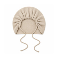Bonnet en tricot à oreilles de chat mignonnes pour femme, style duveteux, chapeau d'hiver avec bouton en bois, doux, chaud et décontracté, idéal pour le quotidien