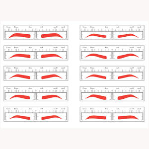 OEM, nuevo estilo, maquillaje permanente, forma de ceja, regla, pegatina, <span class=keywords><strong>plantilla</strong></span> de ceja, <span class=keywords><strong>plantilla</strong></span> para <span class=keywords><strong>cejas</strong></span>, Ombre Power Brows - Product Image 2