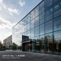 Verre trempé pour portes commerciales, fabricant de verre de sécurité sur mesure d'épaisseur 6 mm à 12 mm pour la construction en gros