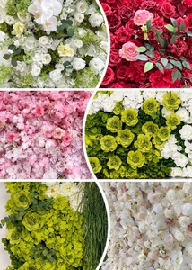 Guirnalda de Hortensias de Seda para Decoración Navideña, Plantas Artificiales de Etsy, Enredaderas de Lona para Exteriores, Fondo de Flores Blancas - Product Image 5