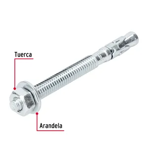 Padrone con borsa da 72 unità con 6 tappi di arpione 5/16 'x 3-1/2', feroce - Product Image 2