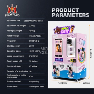 Sản xuất tự động điện thoại di động trường hợp UV máy in Silicone trường hợp điện thoại máy bán hàng tự động cho tất cả các điện thoại thương hiệu - Product Image 2