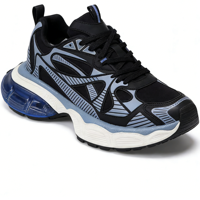 Chaussures de course personnalisées pour couple, style rétro tendance, respirantes, à lacets, avec coussin d'air, pour hommes