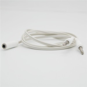 Câble répartiteur audio 1 à 2, 3,5 mm mâle à femelle, vert, 1 mètre, pour téléphones portables, écouteurs, ordinateurs - Product Image 4