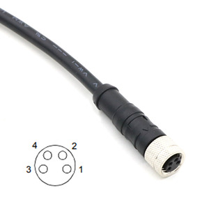 China Factory <strong>Supplier</strong> IP67 Waterproof M8 A Code Male Panel Connector 3 4 5 6 8 Pin Panel Mount <strong>PCB</strong> - Product Image 6