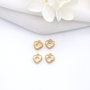 Thời Trang Đa Phong Cách <span class=keywords><strong>14K</strong></span> Mạ Vàng Zircon Quyến Rũ <span class=keywords><strong>Key</strong></span> Moon Sao Trái Tim Tay Quyến Rũ Tự Làm Cho Trang Sức Làm Phụ Kiện - Product Image 6