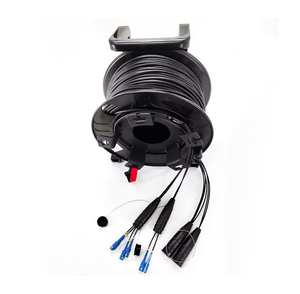 ม้วน<span class=keywords><strong>สาย</strong></span>เคเบิลแบบพกพาคุณภาพสูงทนทานต่อการใช้งานกลางแจ้งม้วนเก็บได้กับสภาพแวดล้อมที่รุนแรงพร้อม<span class=keywords><strong>สาย</strong></span>หุ้มเกราะยุทธวิธี - Product Image 4