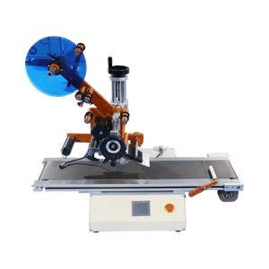 New Design Small Automatic Box Card Labeling Machine Flat Desktop Labeling Machine