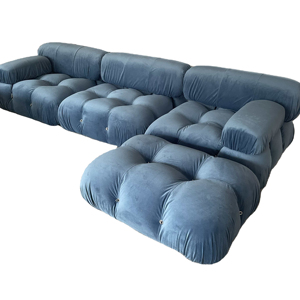 Muebles de Diseño Europeo Moderno de Lujo, Sofá Modular de Tela Mario Bellini, Muebles de Sala de Estar para el Hogar - Product Image 1