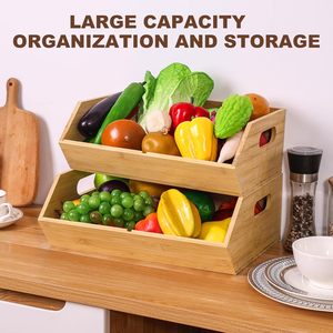 Kitchen Organization and <strong>Storage</strong> <strong>Wooden</strong> <strong>Storage</strong> <strong>Box</strong> - Product Image 3