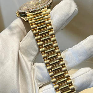 アナログEグレードVVS1モアッサナイト時計防水サファイアクリスタルウォッチ40MMダイアルダイヤモンドウォッチ - Product Image 5