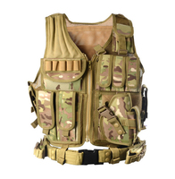 Gilet tactique porte-plaques Shero, équipement de combat CS pour agents de sécurité, fabrication professionnelle sur mesure