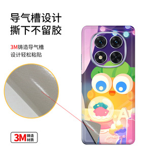 สติ๊กเกอร์ตกแต่งโทรศัพท์ Xiaomi Redmi Note 14 Pro แบบเต็มจอ ลายการ์ตูนน่ารัก วัสดุ 3M นำเข้า - Product Image 1