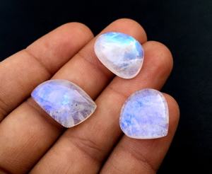 ลูกปัดพลอยพลอยสีขาวรูปหัวใจทรงแฟนซีสีรุ้งสำหรับทำเครื่องประดับลูกปัดหิน - Product Image 4