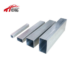 Q195/Q235/q345q355astm A36 50x50 ống thép trọng lượng SHS RHS 40x80 gi hình chữ nhật vuông rỗng phần mạ kẽm Ống Vuông - Product Image 5