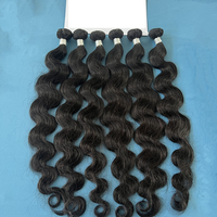 Prix d'usine – Tissage de cheveux humains Remy naturels de style long, double trame, styles brésiliens raides, emballage personnalisable