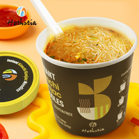 Healthy Gluten-Free Low-Calorie Vegan Kimchi Konjac Cup Instant Noodle Ramen Soup