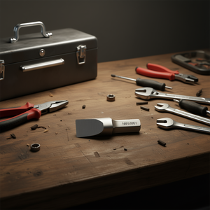 Punta de Destornillador Plana 661 199 0951 L Longitud a b Dimensiones - Product Image 3