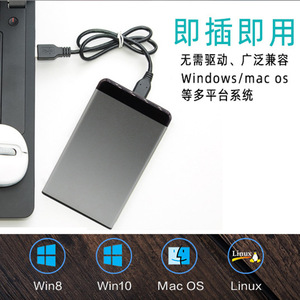 Carcasa para Disco Duro de 2.5 Pulgadas, Aleación de Aluminio, USB 3.0/3.1, para SSD SATA, Disco Duro Externo Portátil, Compatible con 4TB - Product Image 5
