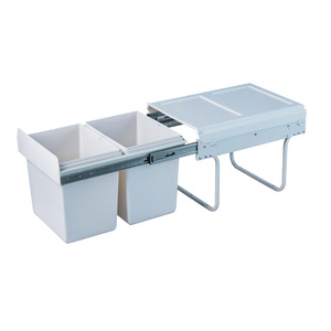 Multi Container Waste Pull Out Kitchen Cabinet Cupboard Bin