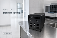 Boîtier Bluetooth OEM sur mesure usiné CNC de précision pour enceintes, en aluminium anodisé et acier inoxydable, usinage strict