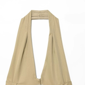เสื้อเปิดหลังคอวีรุ่นใหม่ประจำฤดูใบไม้ร่วง 10569 - Product Image 3