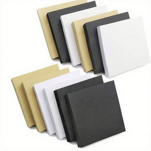 Blocs de Notas Adhesivas Cuadradas Multicolores Personalizables al por Mayor, Papel Kraft Blanco y Negro, Artículos Esenciales para la Vuelta al Cole, Oficina y Escuela - Product Image 1