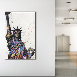 Peinture sur toile d'art, graffiti sur les murs, affiches et impressions, art de rue, image, décoration intérieure - Product Image 3