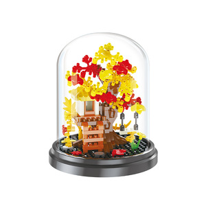 Nouveaux blocs de construction en plastique en forme de fleurs, jouets éducatifs compatibles avec les Logos, pour les enfants de 5 à 7 ans - Product Image 5