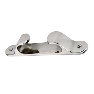 Accessoires de quincaillerie en acier inoxydable pour Yacht marin Coulée de précision Taquet de cale droite 4 pouces/100mm - Product Image 3