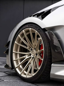 Jantes Concaves Forgées en Alliage d'Aluminium Personnalisées Borui 18 19 20 21 22 Pouces 5x108 5x112 5x114.3 5x120 pour BMW <span class=keywords><strong>Audi</strong></span> Mercedes-Benz - Product Image 3