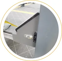 Pont élévateur hydraulique robuste 4-6 tonnes à 4 colonnes pour alignement de voitures avec vérin roulant pour garage et atelier