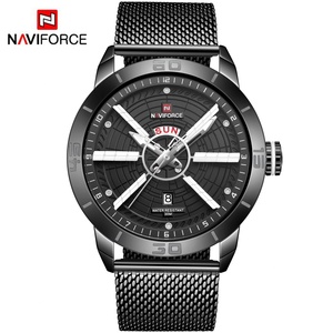 Nuevo Reloj de Pulsera Naviforce 9155 de Lujo para Hombre, Reloj de Cuarzo Informal de Acero Inoxidable de Marca para Hombre - Product Image 5