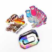 Etiquetas Adhesivas de Vinilo Transparente Premium con Logotipo Impreso Personalizado, Etiquetas Adhesivas Troqueladas para Diseños Personalizados, Manualidades, Embalaje y Regalos
