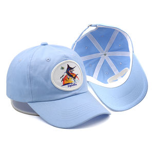 Gorras de Béisbol Personalizadas con Bordado, de Sarga de Algodón, Sin Estructura, de 6 Paneles, con Correa Ajustable, para Hombre y Mujer - Product Image 3