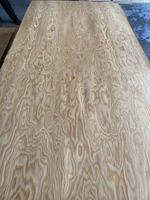 Placage en bois décoratif en sapin de Douglas jaune 1MM placage en bois exotique à coupe rotative USA pour meubles dépareillés placage en bois