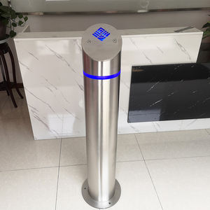 CE شهادة المنقولة بولارد الثابتة بولارد ماسورة من الفولاذ المقاوم للصدأ شارع آخر بناء الشمعات المتراس - Product Image 3